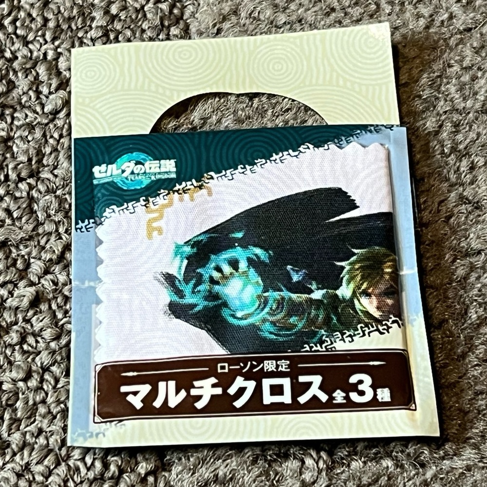 The Legend of Zelda: Tears of the Kingdom x Lawson Mini Microfiber Cloth Japan